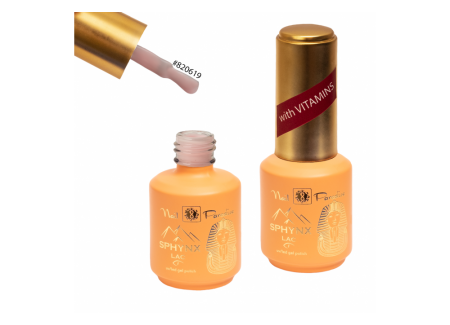 Fiber Gel with Vitamin E and Calcium - Romantic Pale 15ml